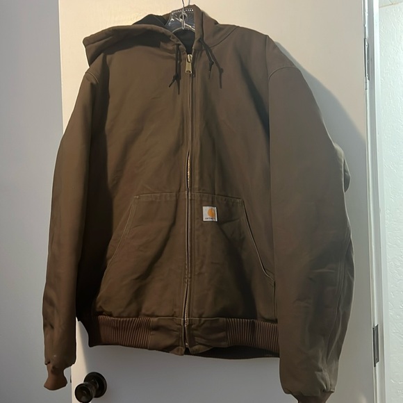 Carhartt Flannel-Lined Active Jacket - Men’s LT - Picture 1 of 4